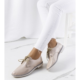 Grand Streetin kiiltävän kullanväriset nauhakengät kultainen 1