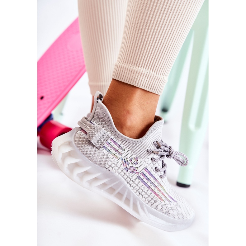 FK2 Naisten urheilulliset harmaat Rokko-kengät monivärinen 1