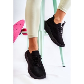 FK2 Naisten urheilukengät, Slip-on Black Livia musta 2