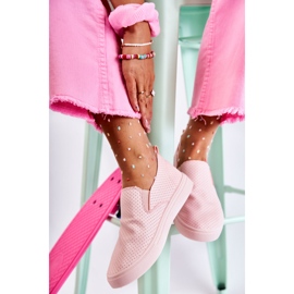 FK2 Naisten vaaleanpunaiset Viviana Slip-On -kengät vaaleanpunainen 2