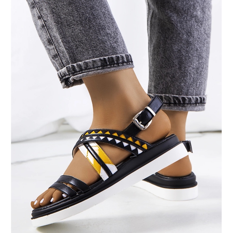 Dorenin mustat naisten sandaalit 1