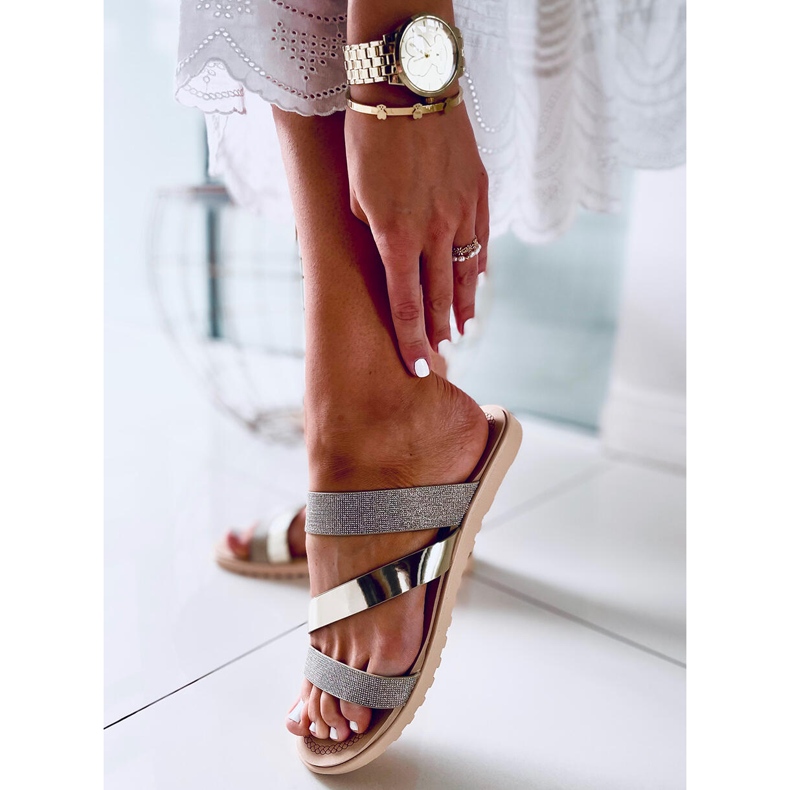 Naisten Diarra Oro -tossut kultainen 2