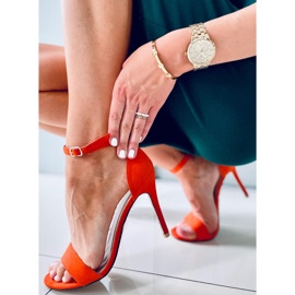Sheila Orange korkokengät sandaalit oranssi 2