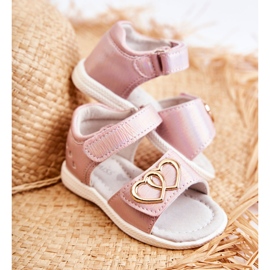 PE1 Lasten sandaalit tarranauhalla Pink Catia vaaleanpunainen ['vaaleanpunainen'] 1