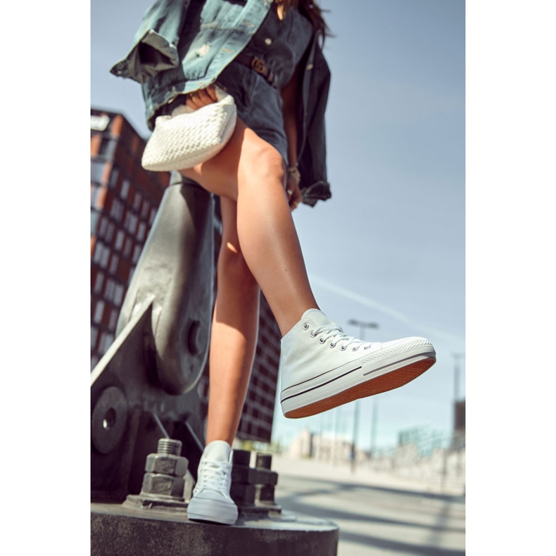 FS3 Klassiset korkeat tennarit, valkoinen Volterro 1