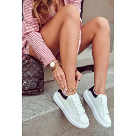 FS3 Naisten urheilukengät alustalla mustavalkoinen Eliso 2