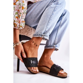 Naisten klassiset tossut Inblu NM000025 musta 1