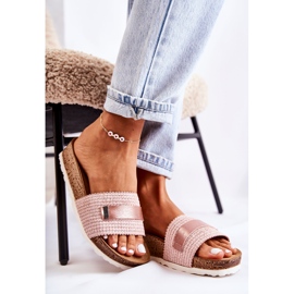 Naisten klassiset tossut Inblu NM000025 Pinkki vaaleanpunainen 1