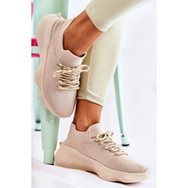 Vaaleanbeiget Dalmiro Slip-on naisten urheilukengät 2