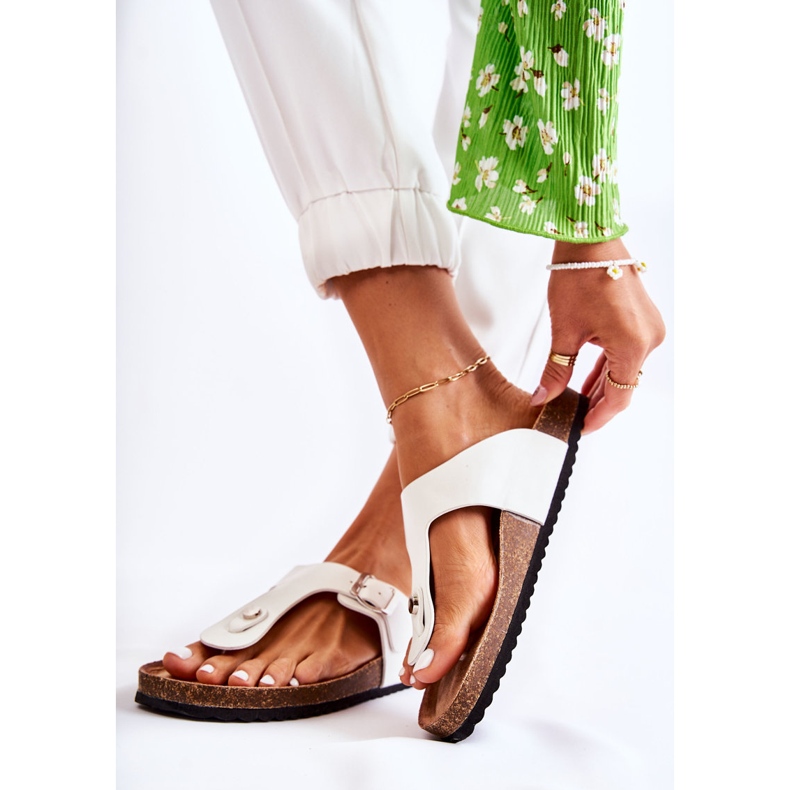 FB1 Naisten tossut soljella Valkoinen Elina 1