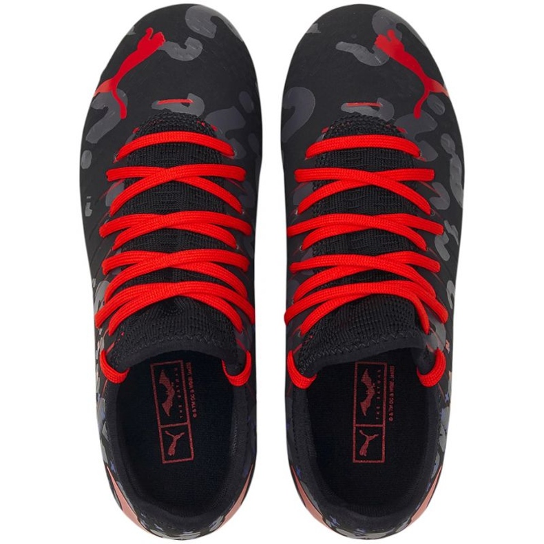 Puma Future Z 4.3 FG / AG Batman Jr 106953 01 jalkapallokengät musta musta 1