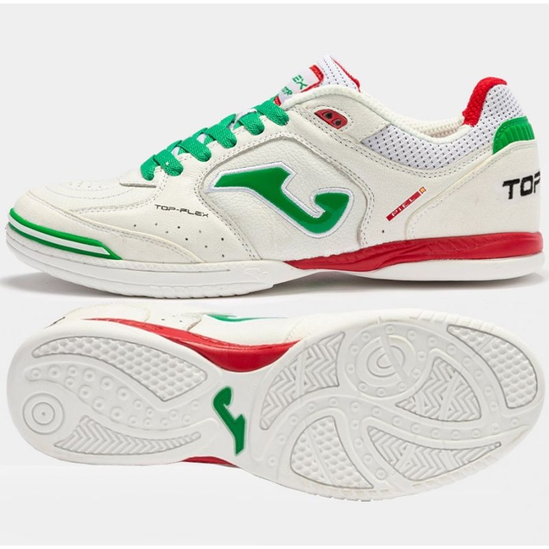 Joma Top Flex 2202 M TOPS2202IN jalkapallokengät valkoinen valkoinen 1