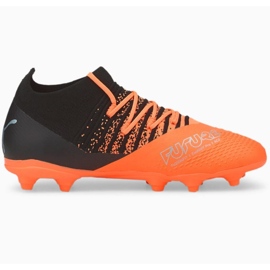 Puma Future Z 3.3 FG / AG Jr 106773 01 jalkapallokengät oranssi appelsiinit ja punaiset 1