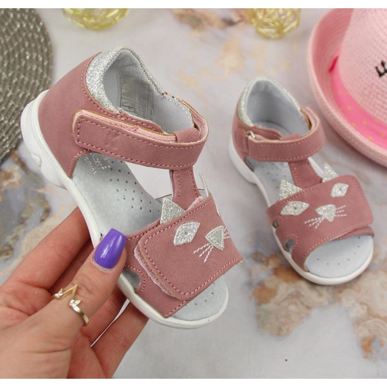 Uhlsport Tarranauhasandaalit naisten Kornecki Jr. KOR6305 likainen pinkki vaaleanpunainen 1