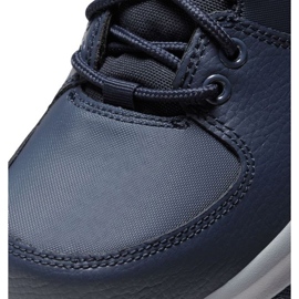 Nike Manoa Ltr Jr BQ5372-400 kengät musta tummansininen 1