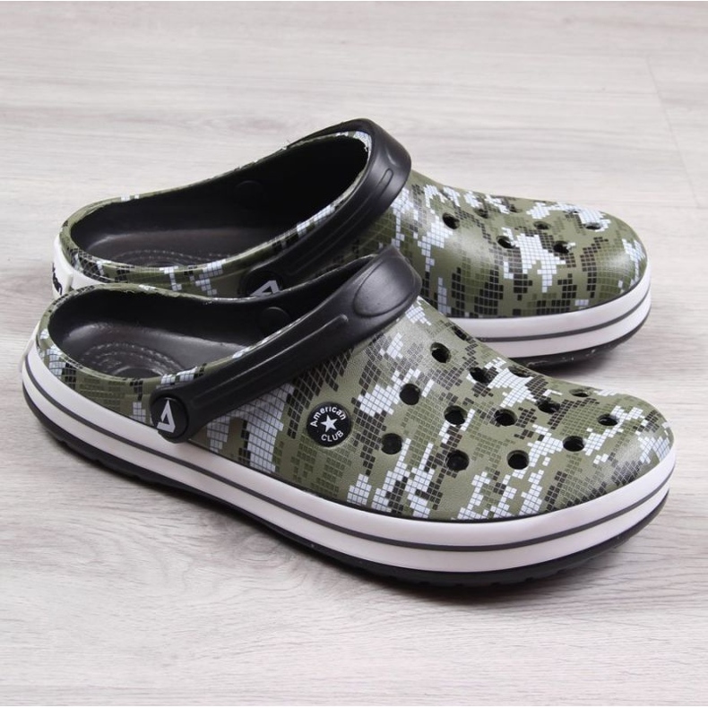 American Club Jr.AM578B khaki camo tossut vihreä 1