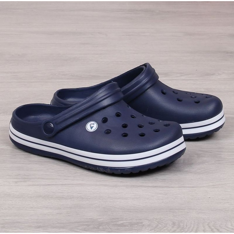 American Club W AM636B tummansiniset tossut laivastonsininen 1