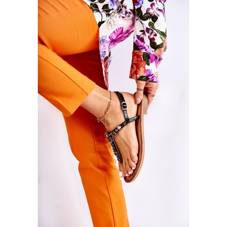 S.Barski Naisten sandaalit kesän mustalle Margerylle 2