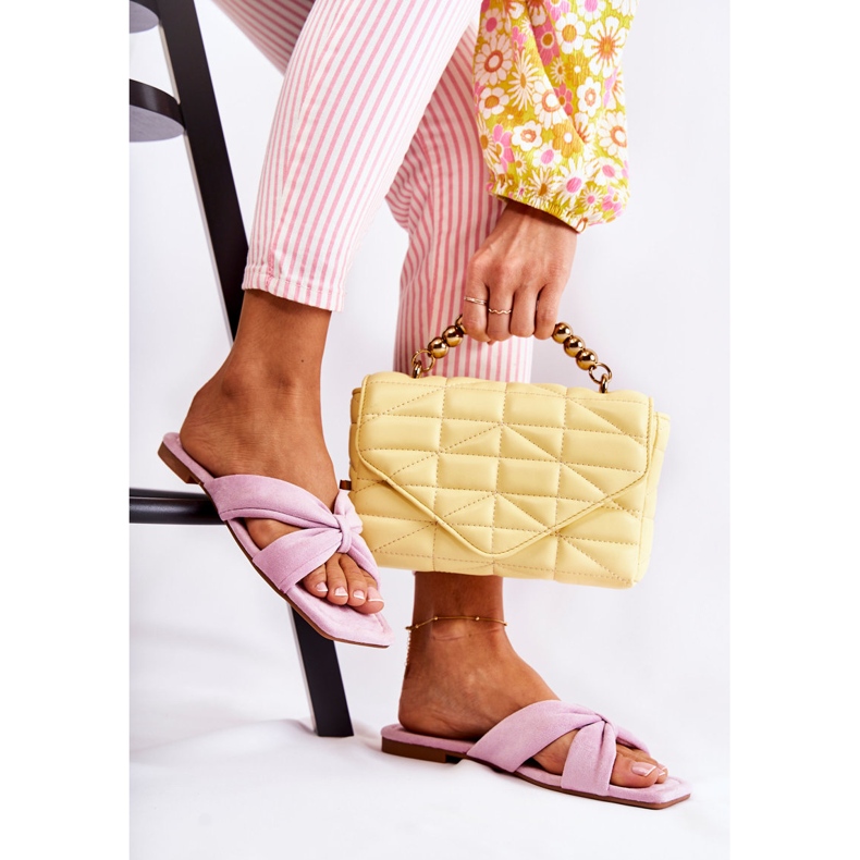 Naisten velourtossut Vaalean violetti Vanilla Sky 2