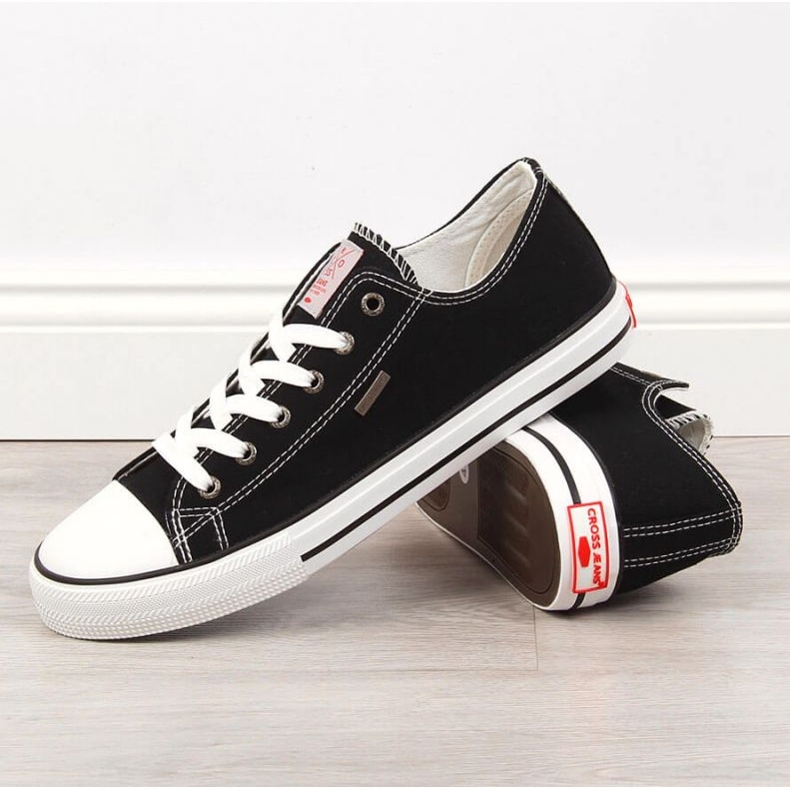 Low Cross Jeans M JJ1R4003C mustat tennarit 2