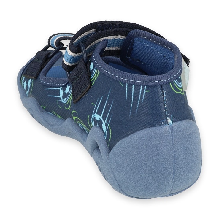 Befado keltaiset lasten kengät 250P100 sininen 2