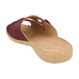 Befado naisten kengät pu 265D021 ruskea punainen 2