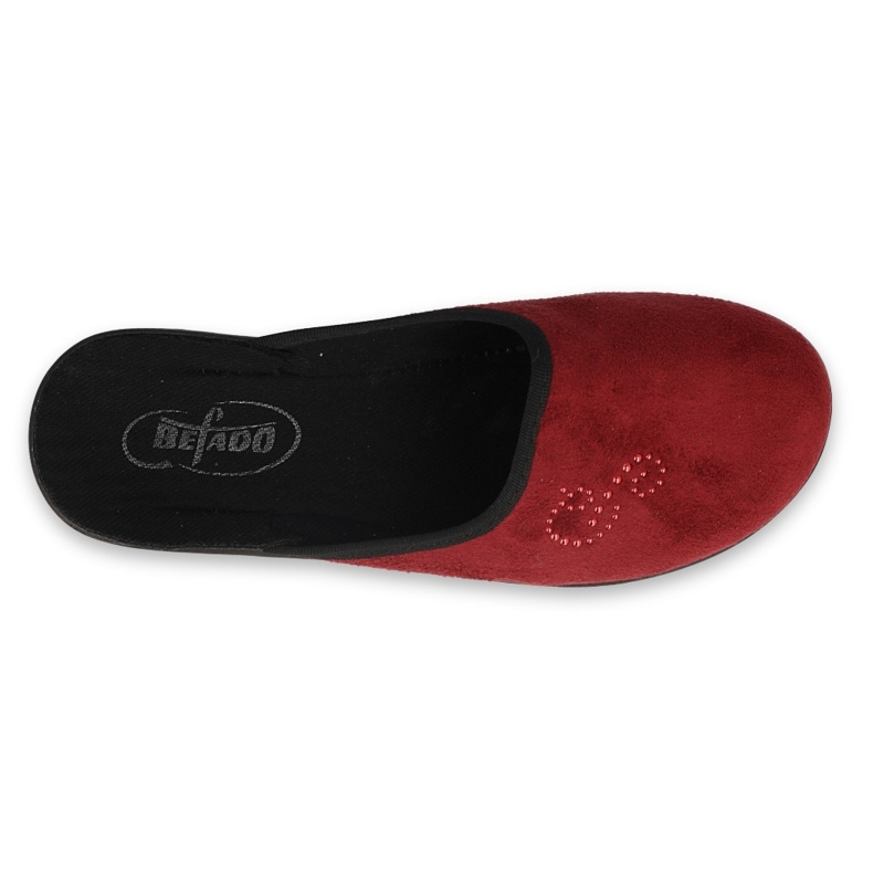 Befado naisten kengät pu 552D012 punainen 2