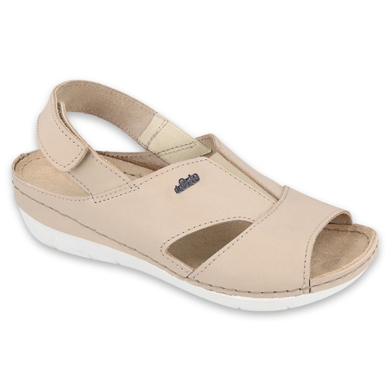 Befado naisten kengät 158D014 beige 1