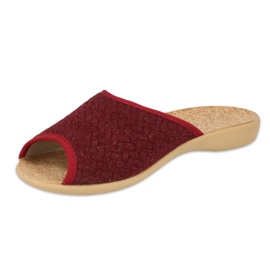 Befado naisten kengät pu 254D129 punainen 2