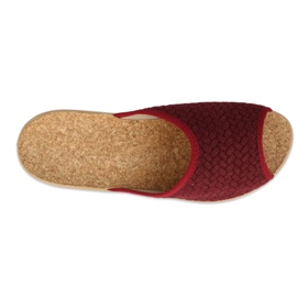 Befado naisten kengät pu 254D129 punainen 1