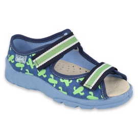 Befado lasten kengät 869X147 sininen vihreä 4