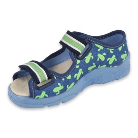 Befado lasten kengät 869X147 sininen vihreä 1