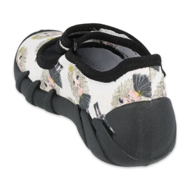 Befado prinsessa nopeat kengät 109P228 musta ekru 2