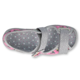 Befado lasten kengät 969X162 vaaleanpunainen hopea 2