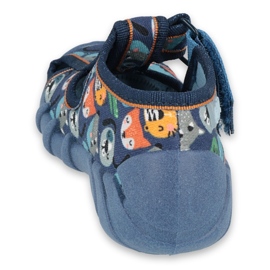 Befado lasten kengät 190P101 tummansininen sininen monivärinen vihreä 2