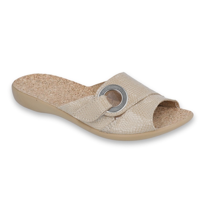 Befado naisten kengät pu 265D018 beige 1