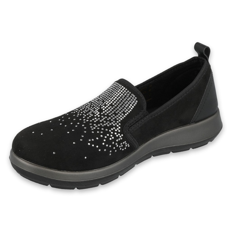 Befado naisten kengät 156D004 musta harmaa 1