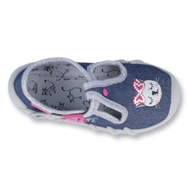 Befado lasten kengät 110P361 laivastonsininen vaaleanpunainen monivärinen 1