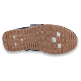 Befado -lasten kengät, enintään 23 cm 516X038 keltainen laivastonsininen 1