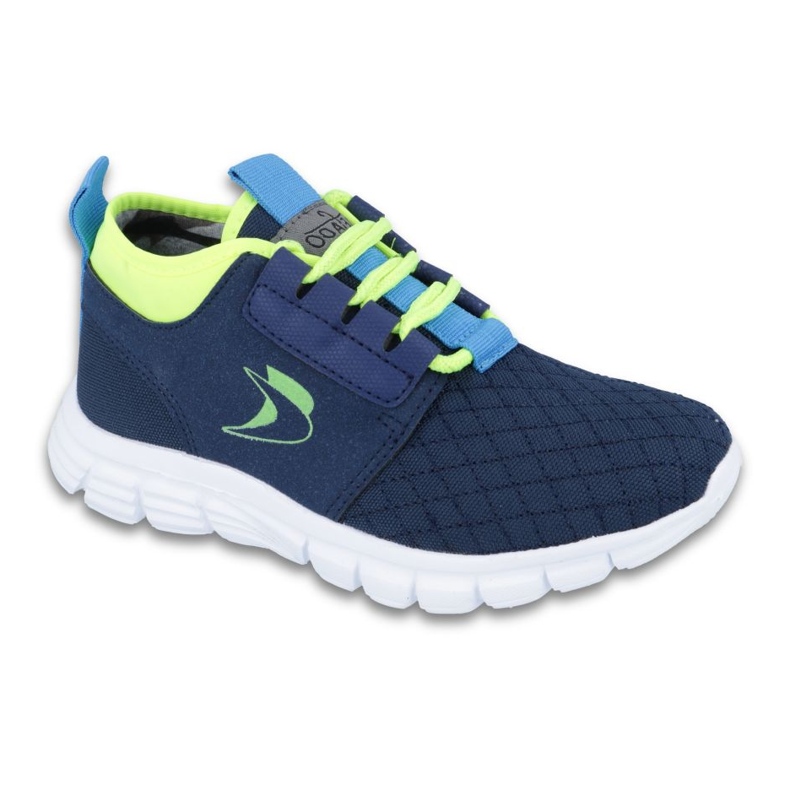 Befado lasten kengät 23 cm asti 516Y036 sininen vihreä laivastonsininen 1