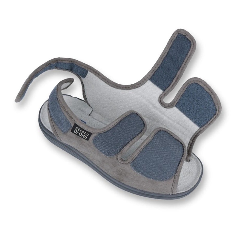 Befado miesten kengät pu 733M006 harmaa 1