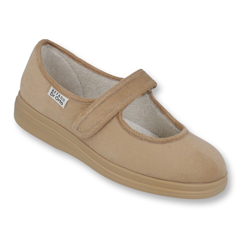 Befado naisten kengät pu 462D003 beige 1
