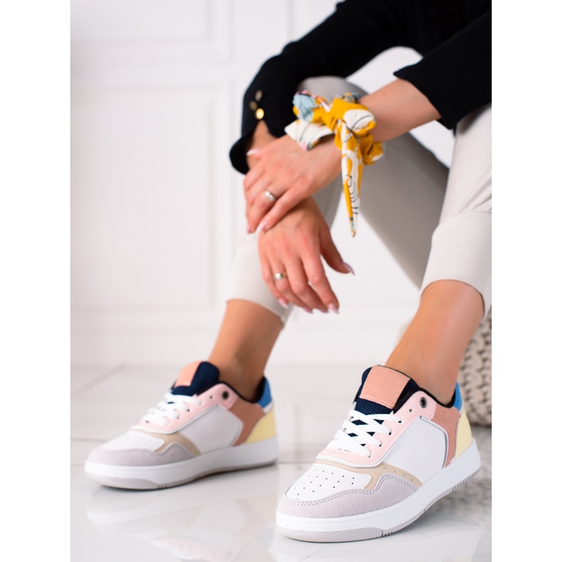 SHELOVET Naisten värikkäät lenkkarit monivärinen 1