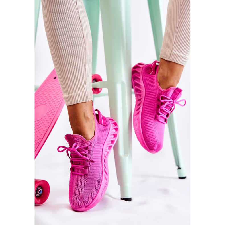 FM1 Naisten urheilukengät Pinkki Lenney vaaleanpunainen 2