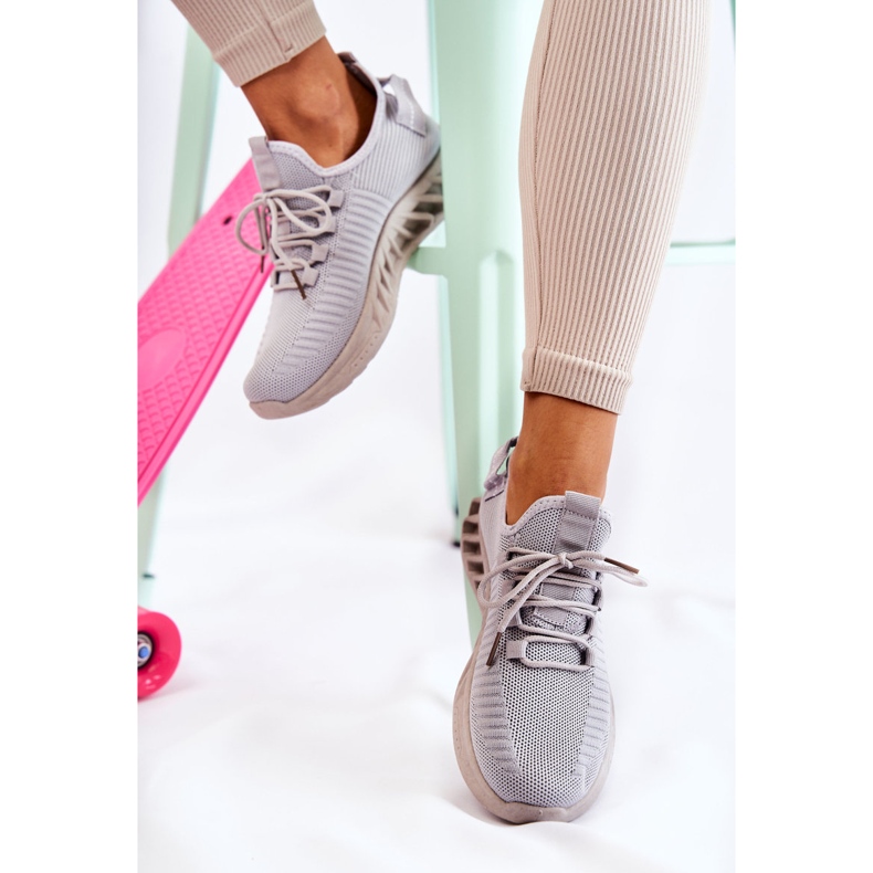 FM1 Naisten urheilukengät Harmaa Lenney 2