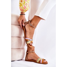 Muodikkaat naisten sandaalit Maciejka L4953-04 Moniväriset beige monivärinen 1