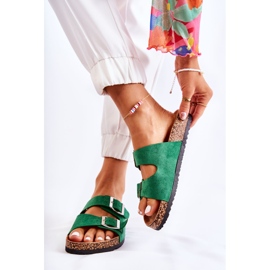 FB1 Naisten vihreä Slip-on Misandei 2