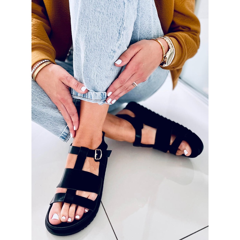 Patsy Black naisten sandaalit musta 1