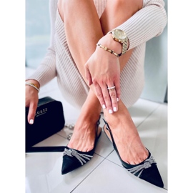 Taylor Black avokorkoiset ballerinat musta 2