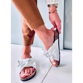 Moss Valkoiset korkkitossut valkoinen 1